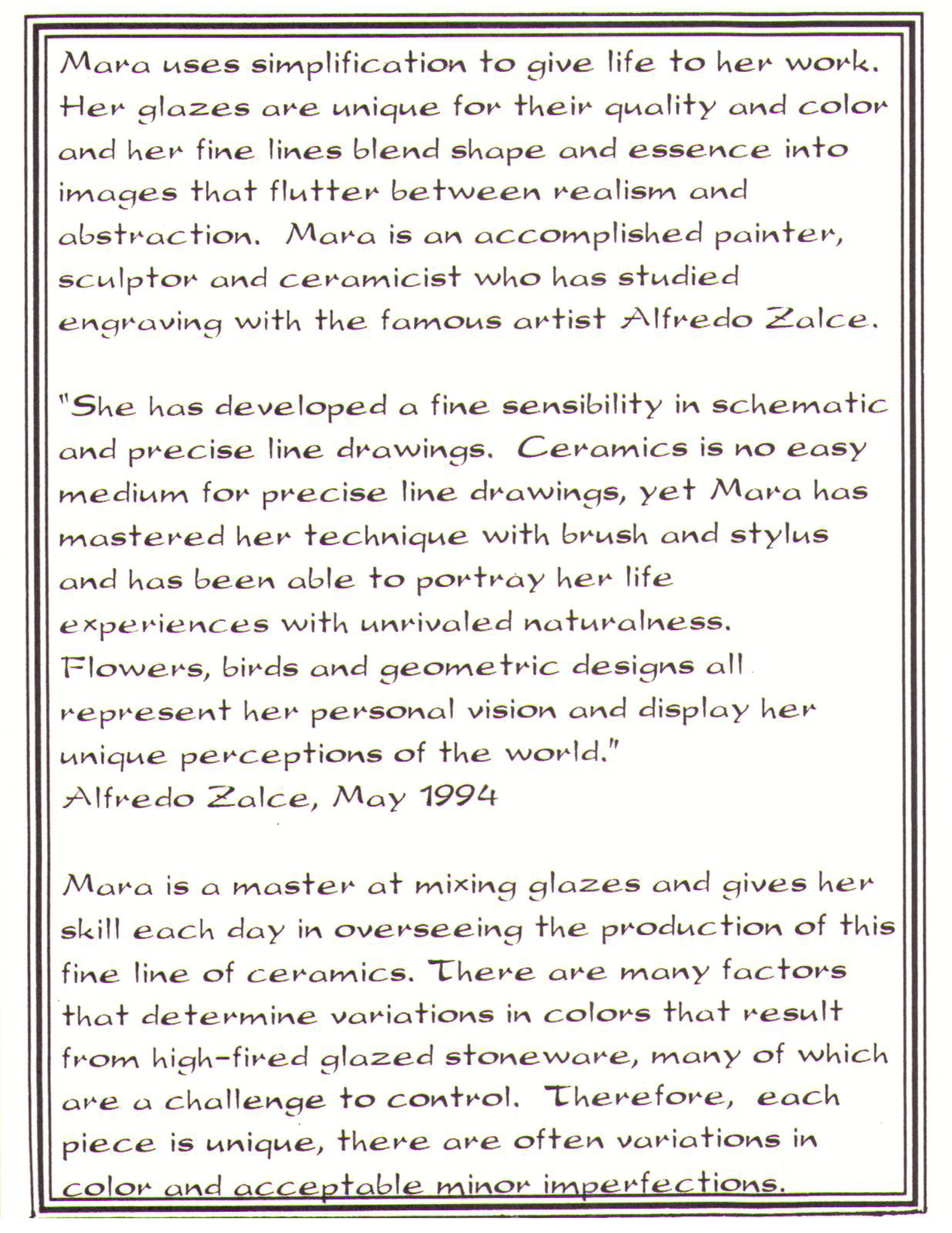 Mara Stoneware Cows Mug