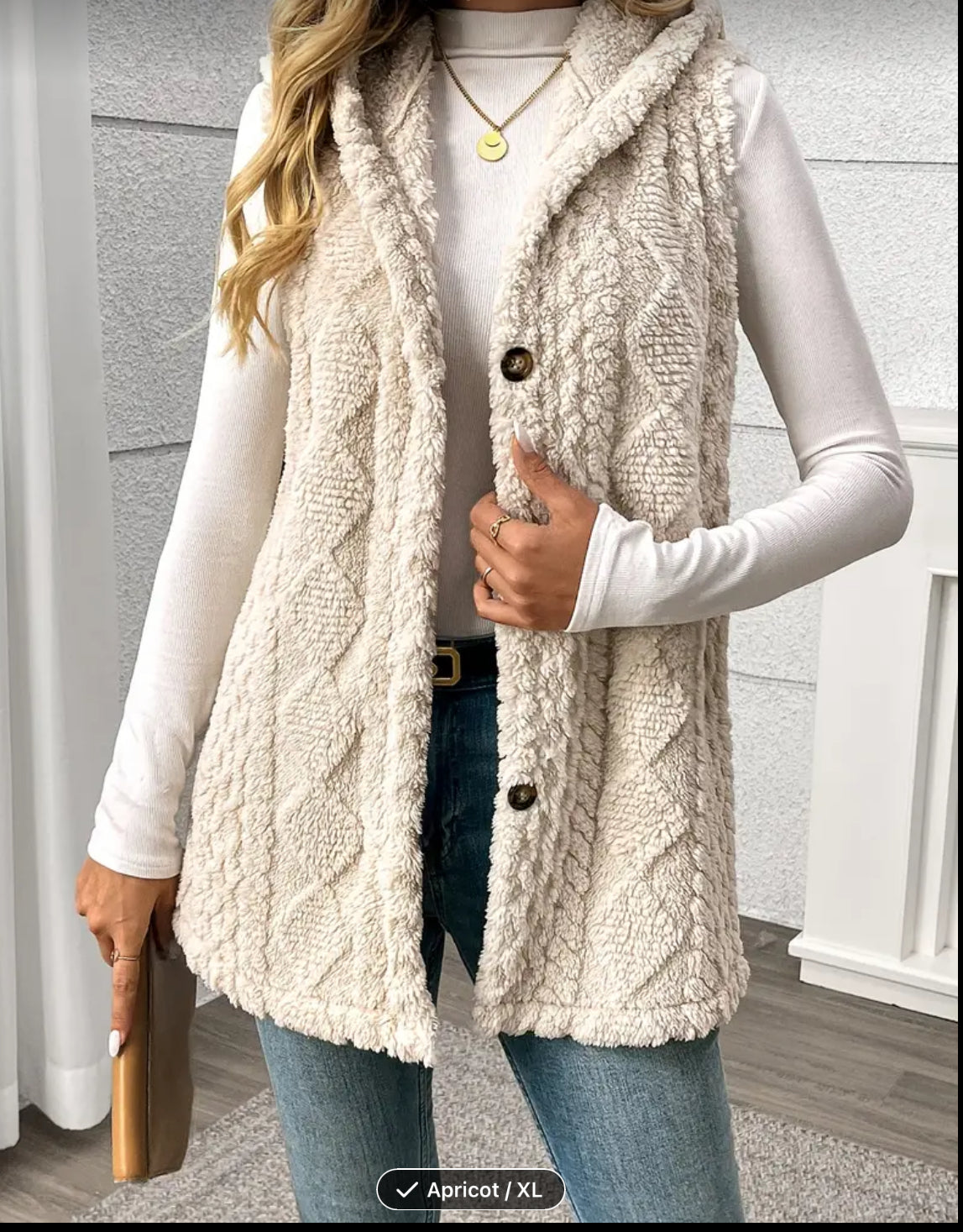 Women’s Sleeveless Hooded Vest