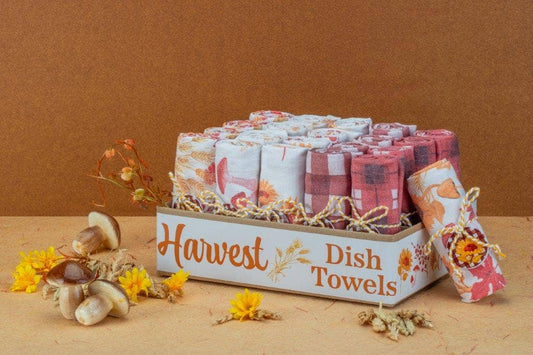 "Harvest" Assorted Display of Designer Towels