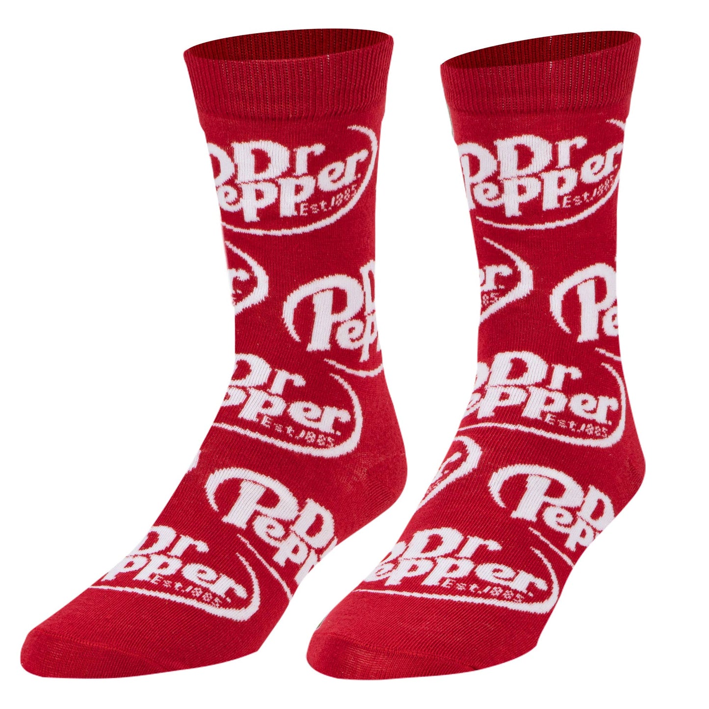 Dr Pepper -  Crew Folded - Crazy Socks