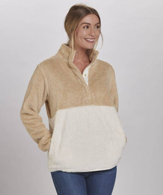 Adult Fuzzy Fleece Pullover