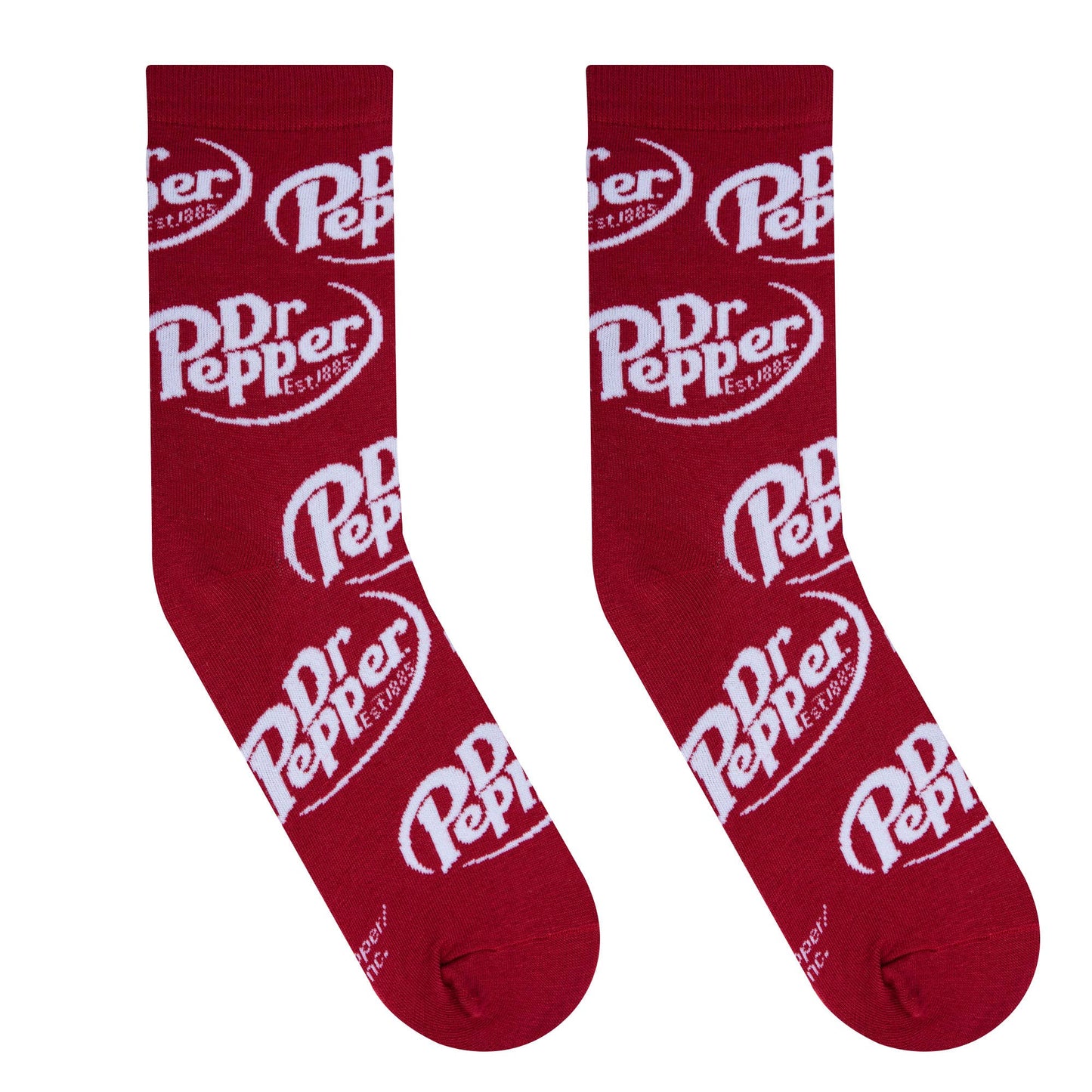 Dr Pepper -  Crew Folded - Crazy Socks