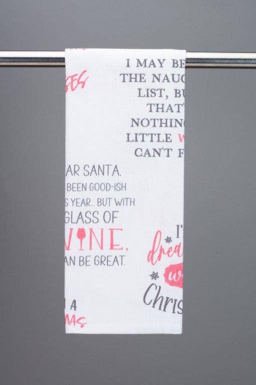 "Merry Vino" Assorted Display of Designer Towels