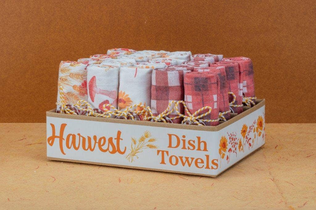 "Harvest" Assorted Display of Designer Towels