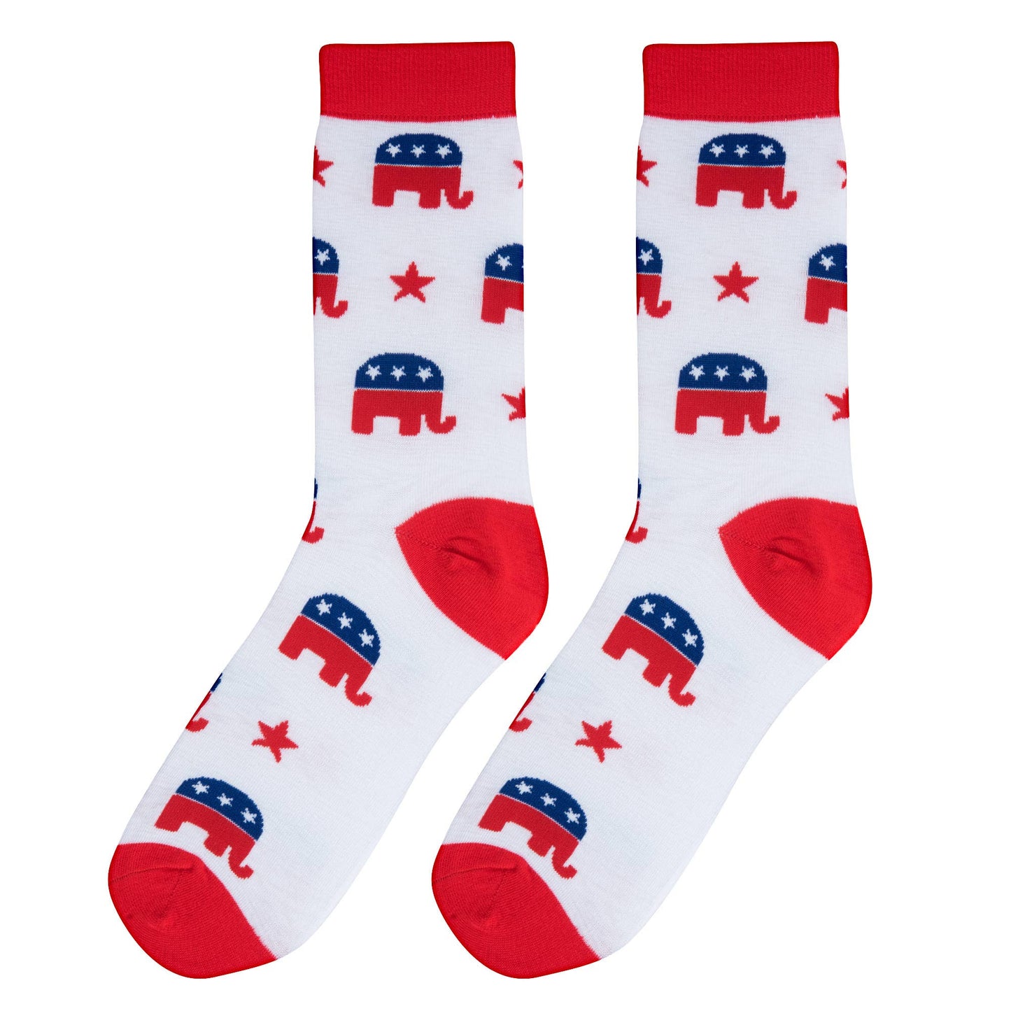 Crazy Socks -  Crew - Republican
