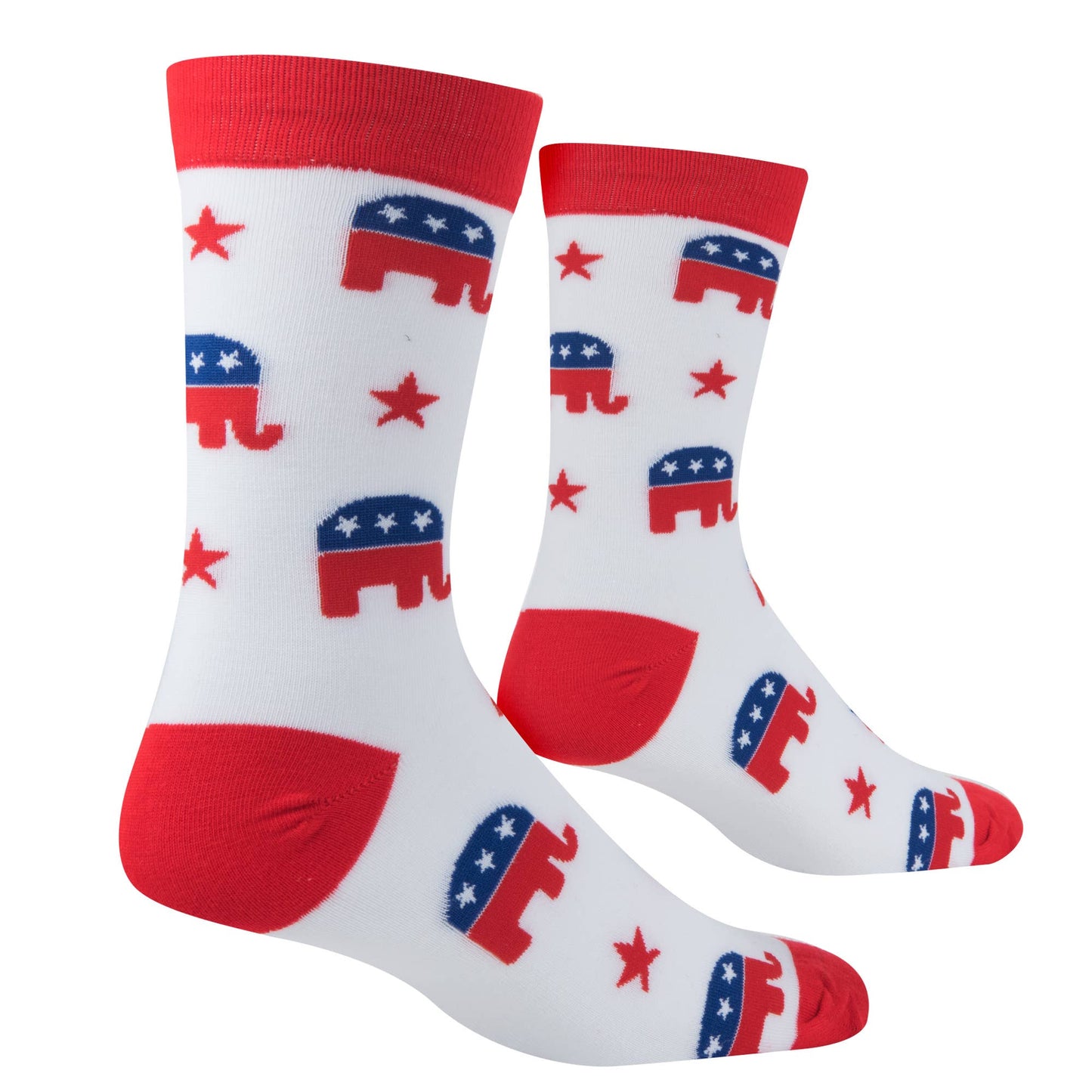 Crazy Socks -  Crew - Republican