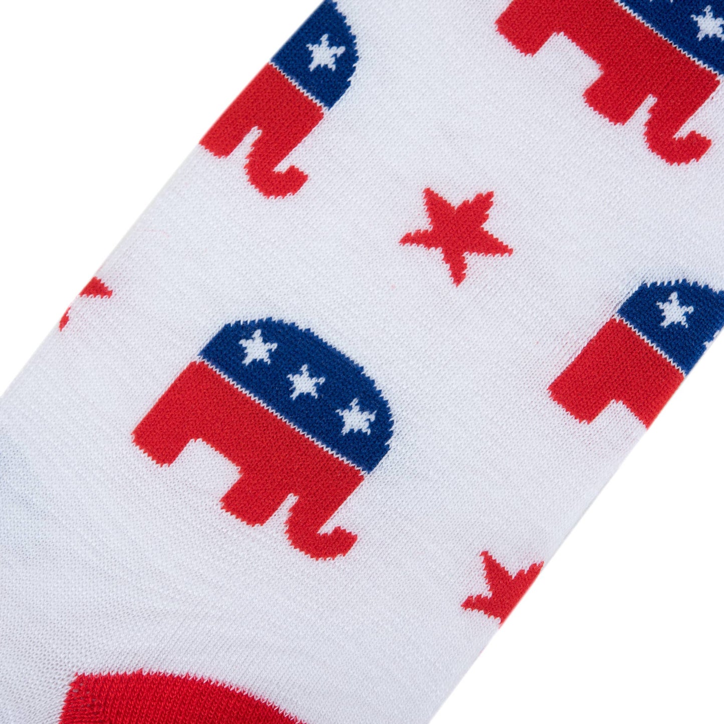 Crazy Socks -  Crew - Republican